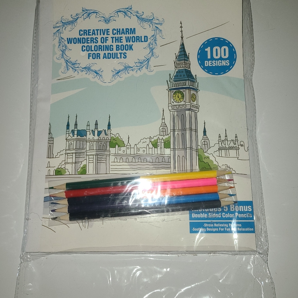 Adult coloring book